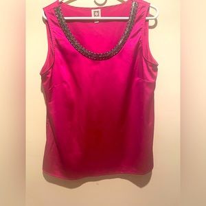 Anne Klein sleeveless blouse